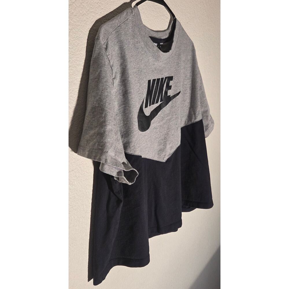 Nike Crop Top T-Shirts Grey and Black - Women's 2XL - Picture 5 of 8